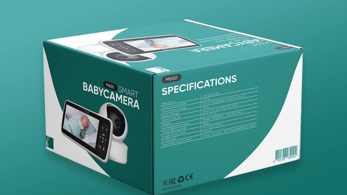 Babycamera Verpakking