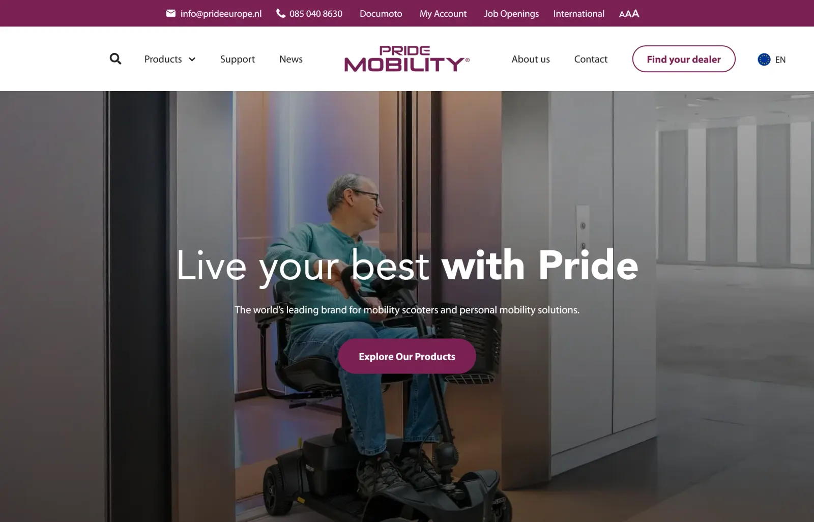 Pride Mobility Europe